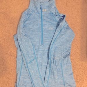 Blue Quarter Zip Cold Gear